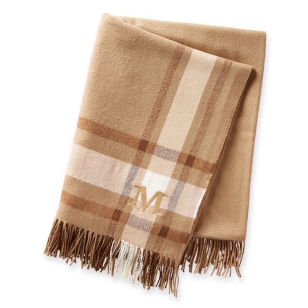 Mark & Graham Plaid Throw Blanket
(without the embroidery)